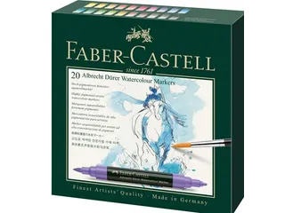 Aquarel marker Faber-Castell Albrecht Dürer doos a 20 stuks - 2