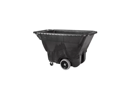 Kantelwagen 400 Liter Zwart 204Kg