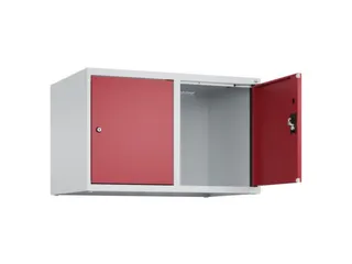 opzetkast,v. locker,2vak.,vak B 400mm,HxBxD 500x800x500mm,cilinderslot - 1