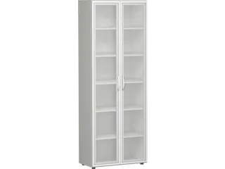 kantoorkast,HxBxD 2160x800x420mm,5xhouten vloer,6ordnerhoogte - 1