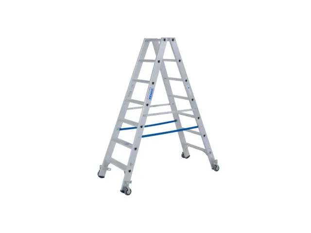 Verrijdbare Boktrap Aluminium L 1 79M 2X7Treden