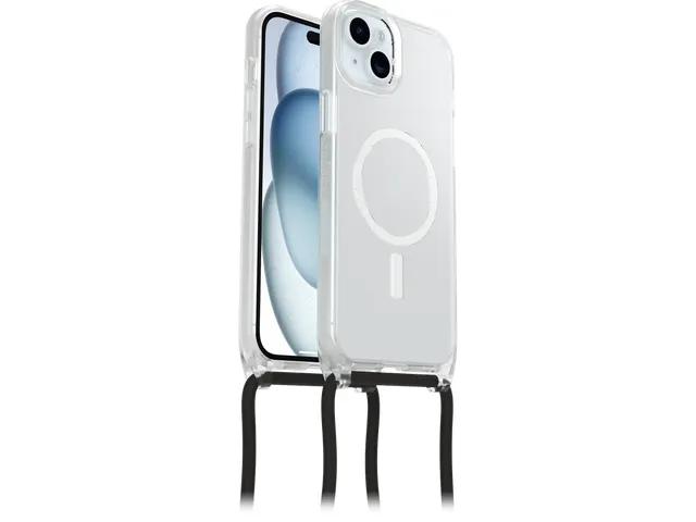 OtterBox React Necklace Case MagSafe Apple iPhone 15 Plus/14 Plus clea
