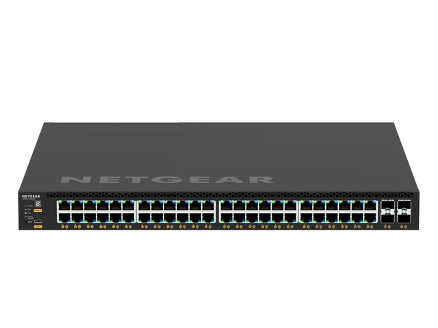 NETGEAR M4350-48G4XF, Managed, L3, Gigabit Ethernet (10/100/1000), Pow
