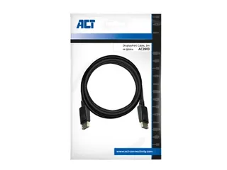 Kabel ACT DisplayPort 3 meter zwart - 3