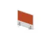 panneau de rehausse p. table de bureau Bl-blanc BN3012-orange