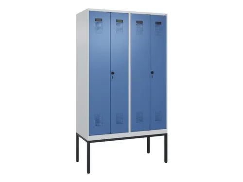 PBM-locker,HxBxD 2120x1200x500mm,4vak,vak B 300mm,draaigrendel