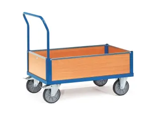 Fetra Bakwagens 2562 600kg 1000x700mm Hout Ral5007 - 1