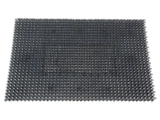 Schoonloopmat Grof Vuil Ldpe 57x86 Lichtgrijs - 1