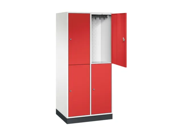 grootvolume garderobekast,HxBxD 1950x820x600mm,2x2vak.,vak B 360mm