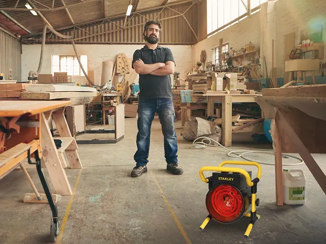 Stanley - Luchtverhitter - 5000 W - Rond