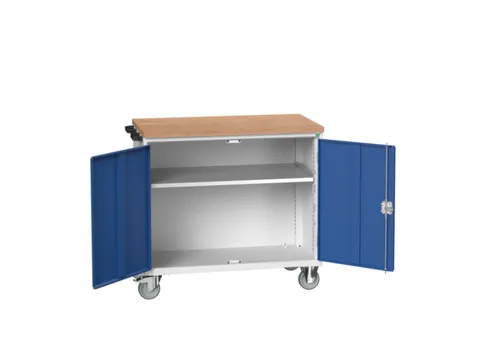 établi roulant HxlxP 980x1050x600mm plateau multiplex