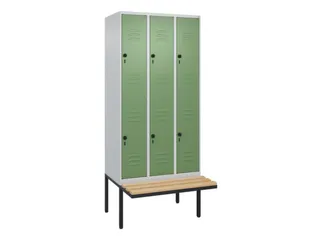 Dubbeldekse dekenkist,HxBxD 2120x900x815mm,3x2vak.,vak B 300mm - 1