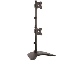 Dual-Monitor Standaard Verticaal 2 schermen Zwart - 1