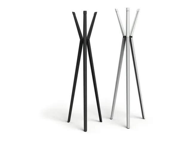 Kapstok DURASTORE 6 haken aluminium grijs 160cm