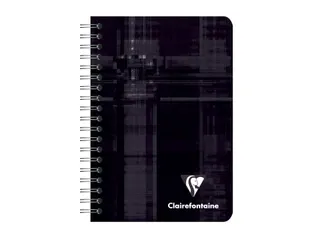 Notitieboek Clairefontaine 95x140mm 180 pagina's spiraal lijn assorti - 5