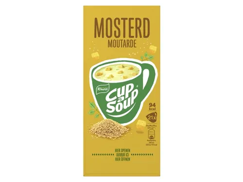 Cup-a-Soup Knorr Soep mosterd 21x175ml