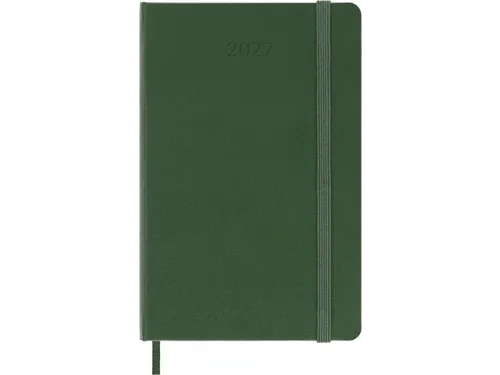 Agenda 2027 Moleskine 12M Weekly 7dag/1pagina pocket hc myrtle green