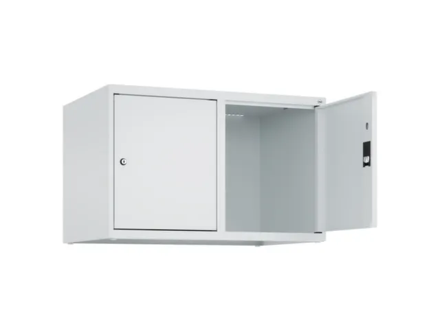 opzetkast,v. locker,2vak.,vak B 400mm,HxBxD 500x800x500mm,vleugeldeur