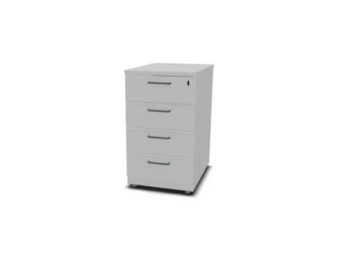 Staand Ladeblok Hxbxd 720x430x600mm 4 Laden Mp-Lichtgrijs