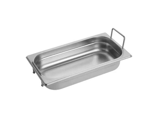 Caterchef Gastronorm bak RVS met greep 1/3 GN 65mm