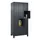 lockerkast,HxBxD 1950x900x500mm,3x4vakken,vak B 300mm,cil.-slot,voeten