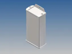 Aluminium Behuizing - WIT - 125x59.9x30.9mm - Met Flens