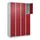 lockerkast,HxBxD 1850x1200x500mm,4x3vakken,vak B 300mm,cil.-slot