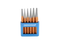 GEDORE 113 Drevelpons set 6stuks in PVC houder