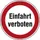 verbodsbord,"Verboden inrijden",wandbord,aluminium,standaard,Ø 315mm