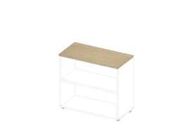 kantoorstelling,HxBxD 815x900x450mm,1xhouten vloer,2ordnerhoogtes