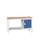 werkbank,HxBxD 930x1500x600mm,multiplexblad,4voeten,uitrusting: 1kast