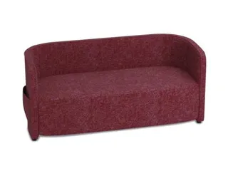 sofa,2-zits,stof rood,HxBxD 760x1570x760mm,2zijvakken - 1