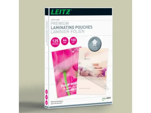 Lamineerhoes Leitz 7481 Ilam A4 2x125 Micron 100stuks