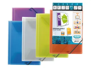 Elastomap Oxford Polyvision A4 incl. insteektas assorti polypropyleen - 3