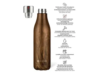 Thermosfles Les Artistes Paris 750ml Wood - 2