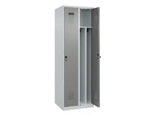 locker voor scheiding van kleding,HxBxD 1850x600x500mm,2vak - 1