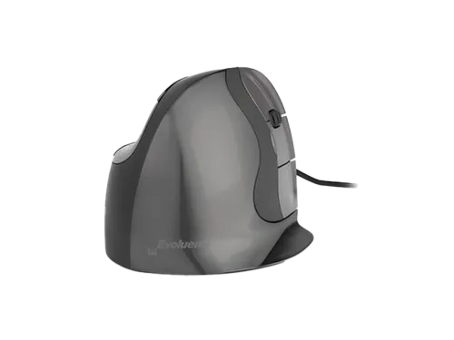 Evoluent D Ergonomische muis bedraad rechts Antraciet Medium