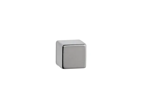 Neodymium Kubusmagneet 15x15x15mm 15Kg Zilver