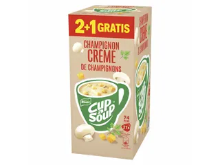Cup a Soup Knorr champignon creme 175ml 2+1 Gratis - 1