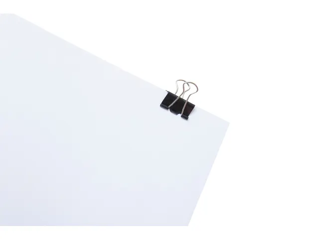 Papierklem MAUL 213 Foldback 25mm capaciteit 9mm zwart