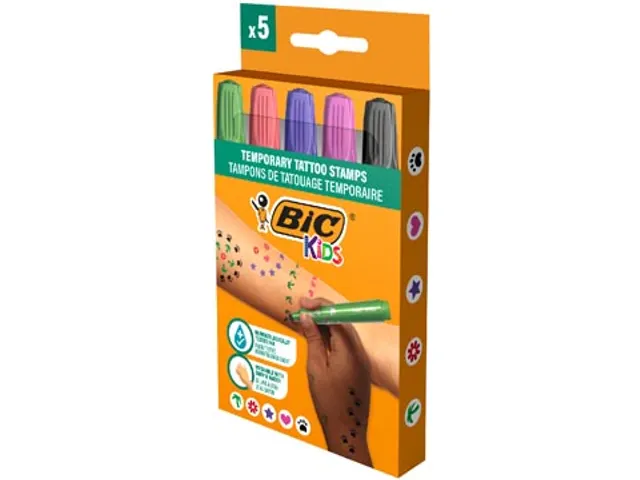 Tijdelijke Tattoo Stempels Assorti Set Van 5