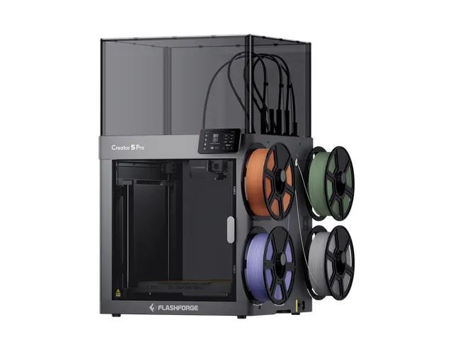 Imprimante 3D fermée Flashforge Creator 5 Pro à 4 têtes d'impressio