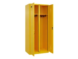 locker voor scheiding van kleding,HxBxD 1850x800x500mm,2vak
