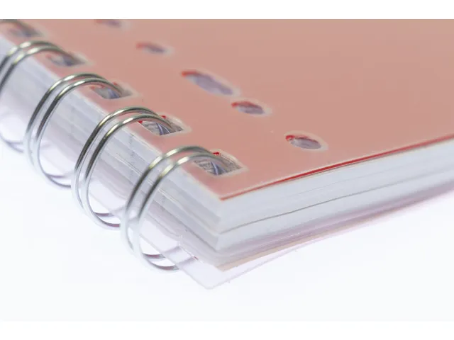 bloc 4 en 1 A4, Rouge