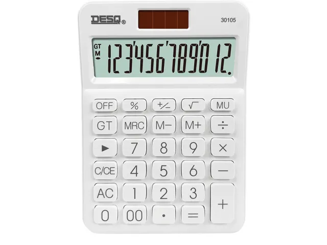 Bureaurekenmachine 30105, Wit