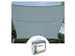 Zonnezeil Vierkant 3.6x3.6m Lichtgrijs