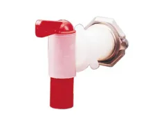 Vatkraan,schroefdraad 3/4 inch buiten,PE,zelfventilerend