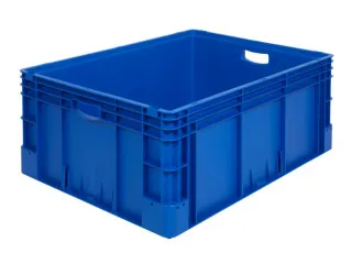 Stapelkrat Pp Hxlxb 320X800X600Mm 132L Blauw - 1