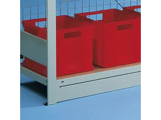 sokkellijst,v. inhaakstelling,HxB 56x1000mm,staal verzinkt - 2