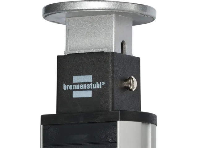 Stekkerdoos Brennenstuhl toren 3 voudig 2 meter zwart/zilver